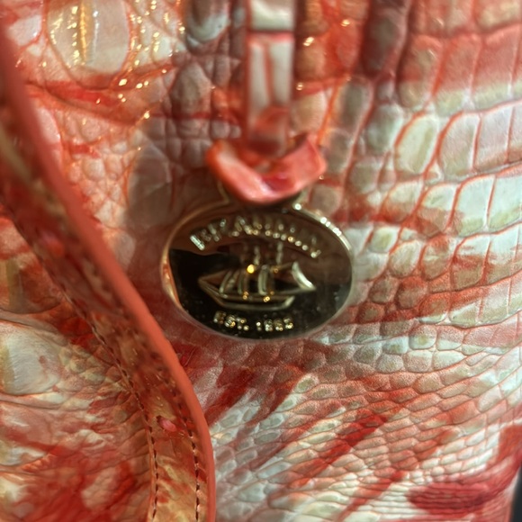 NWT Brahmin Fiora Flamingo SET tote and wallet - Picture 5 of 10